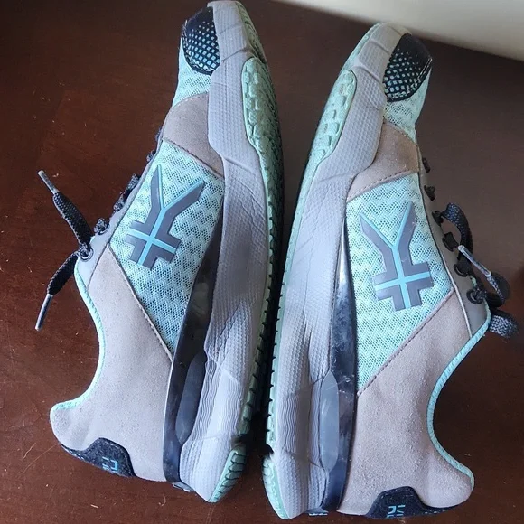 Kuru Quamtum Womens Gray Glacial Blue Shoes Size 7.5 - Picture 8 of 13